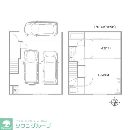 Blue Pit八王子ICの物件間取画像